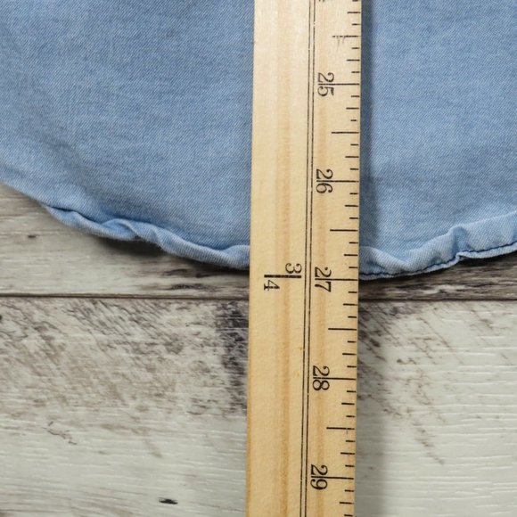 Cavalini* Women's 3/4 Flared Sleeves Button Down Shirt Size~ PM - Picture 12 of 13